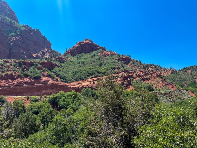 Kolob canyons viewpoint picnic area